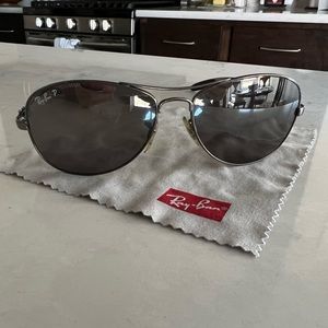 RayBan 2006 polarized titanium frame sunglasses 😎